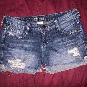 Size7 . Rip jean shorts